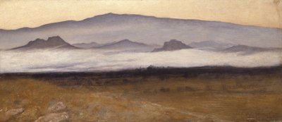 Carrara Mountains, c.1890 by William Blake Richmond